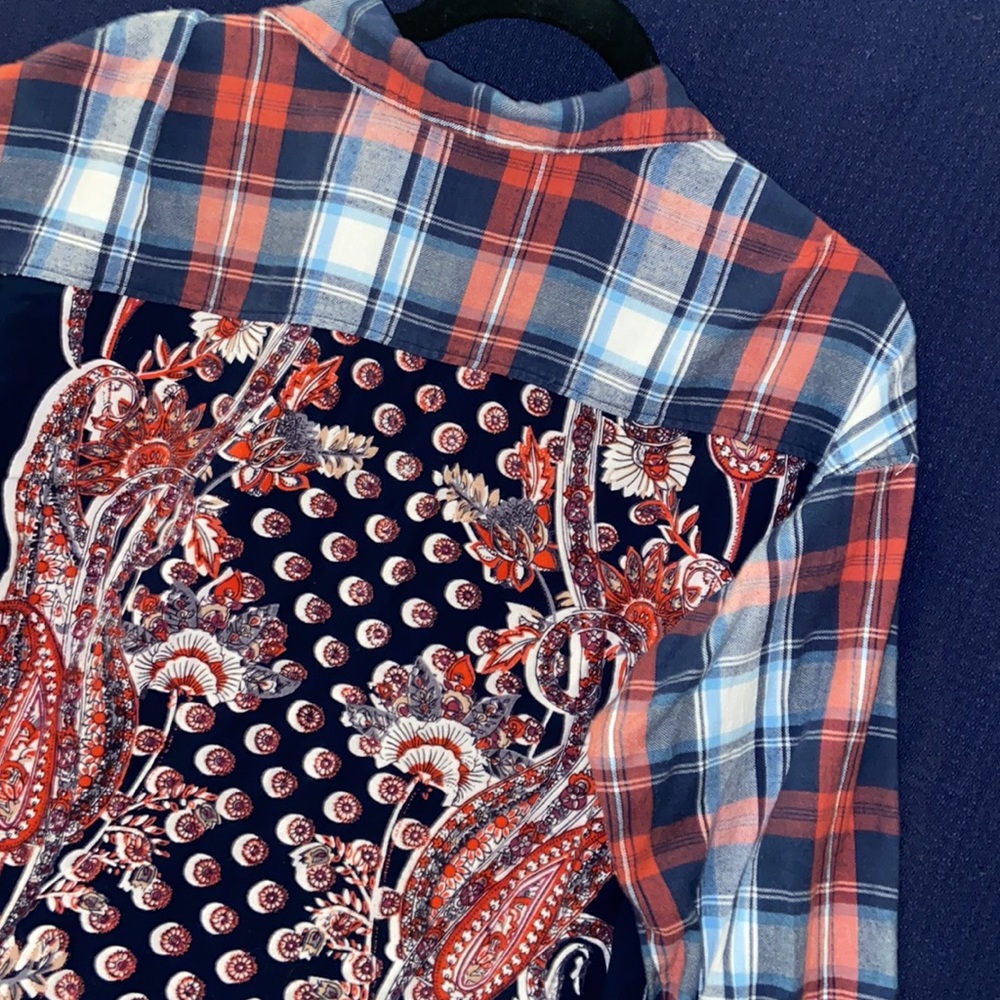 Plaid Angie shirt:)